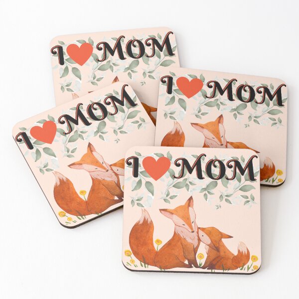Item preview, I Love Mom, Special illustration for Mother's Day  designed and sold by Malogue.