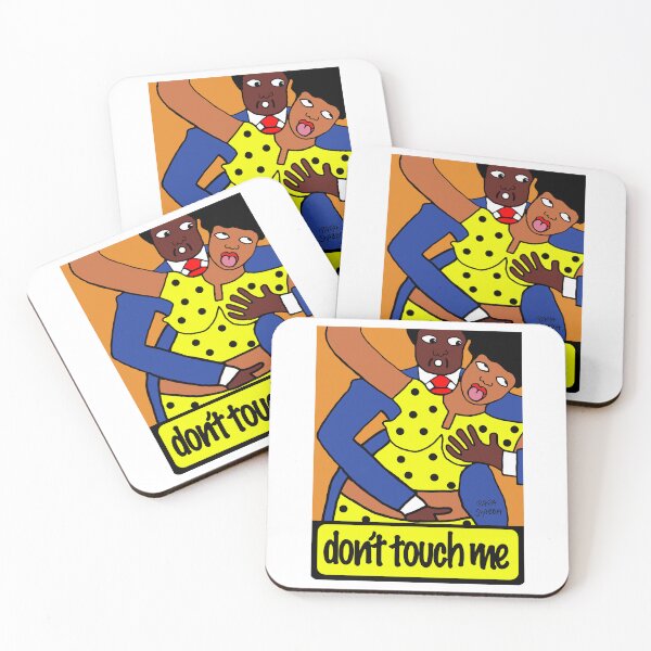 Item preview, Do Not Touch Me; designed and sold by StickerApe.