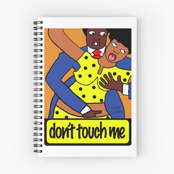 Item preview, Do Not Touch Me; designed and sold by StickerApe.