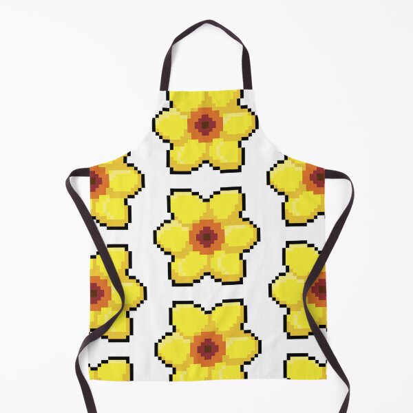 Artikelvorschau, Narzissen-Blumen-Pixel-Kunst entworfen und verkauft von Pixelification.