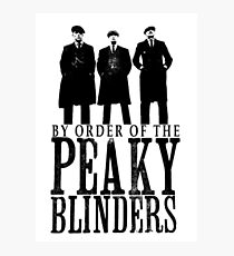 PEAKY BLINDERS Photographic Print