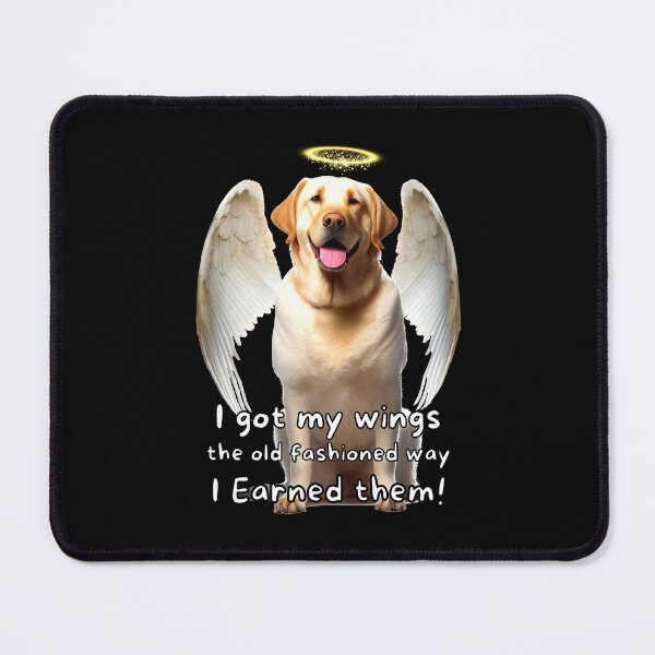 Item preview, Angel dogs - Labrador Retriever (cream) designed and sold by SteampunkMoai.