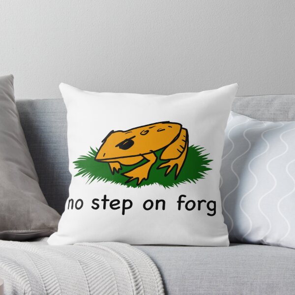 Item preview, no step on forg designed and sold by WildFroggo.