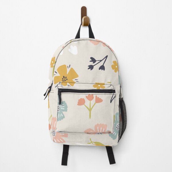 Vista previa del artículo con la obra «Florales primaverales en colores pastel neutros», diseñado y vendido por greenoriginals.