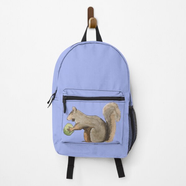 Item preview, Happy Squirrel Apple Snack Watercolour Light designed and sold by Nicky Rollings.