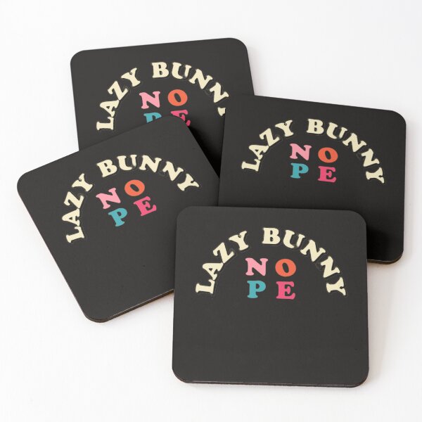 Item preview, Lazy bunny dad nope T-Shirts for Sale, sleepy rabbit  cute pet lovers, designed and sold by Kevchu1616.