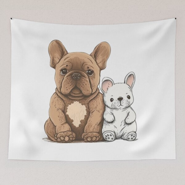 Item preview, Frenchie Bear Fusion Animal French Bulldog  designed and sold by PetsEnough.