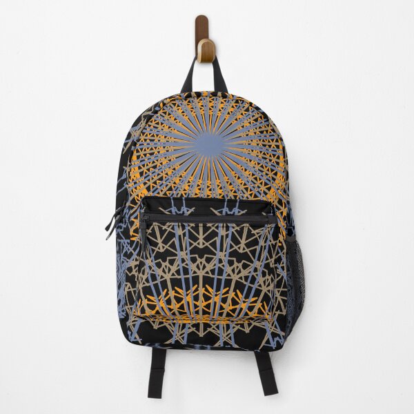 Item preview, Blue ochre rosette ornament  designed and sold by artoriginal.