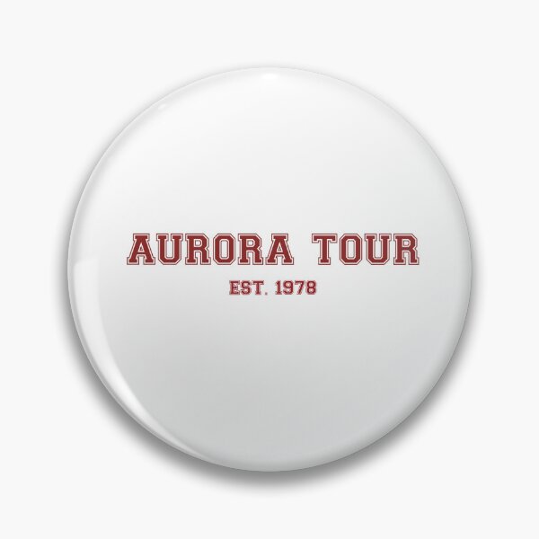 Item preview, Aurora tour sticker designed and sold by insolation-art.