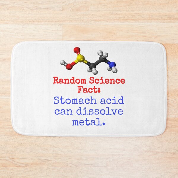 Item preview, Stomach Acid Can Dissolve Metal - Science Fact designed and sold by CrankyOldDude.