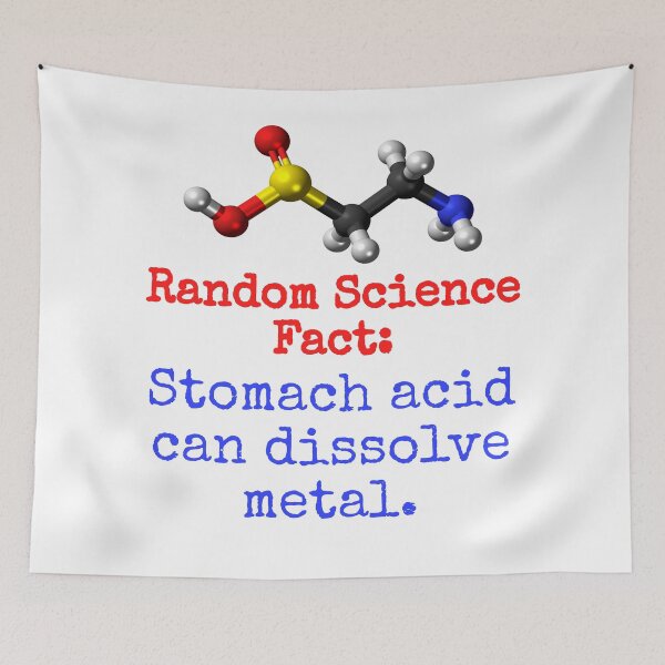 Item preview, Stomach Acid Can Dissolve Metal - Science Fact designed and sold by CrankyOldDude.