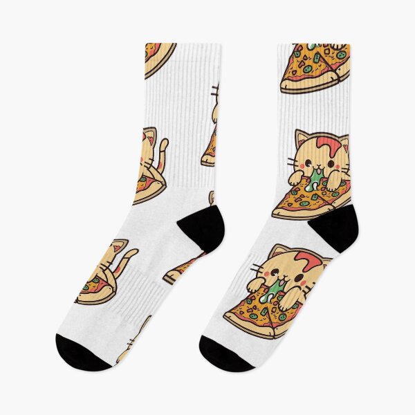 Item preview, Cat Eating Pizza Kawaai designed and sold by joseluislopez.