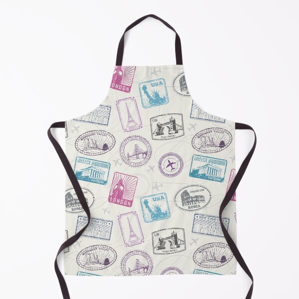 Item preview, Famous World Landmarks World Traveler Pattern designed and sold by heartlocked.