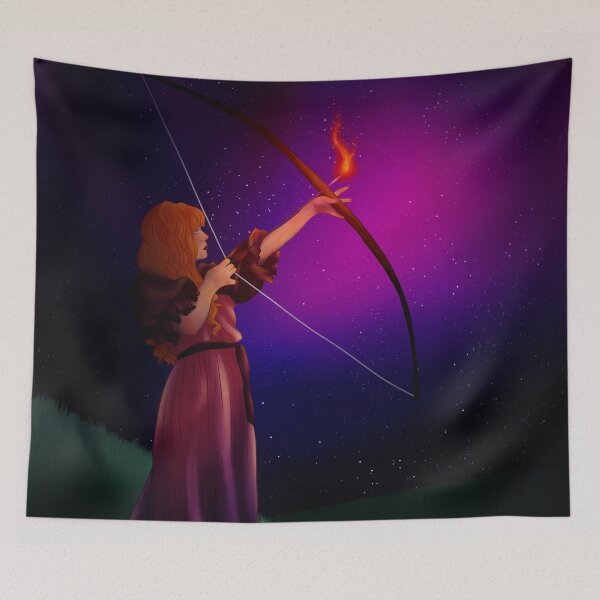 Item preview, The Archer in the Night designed and sold by AvalonUnmuzzled.