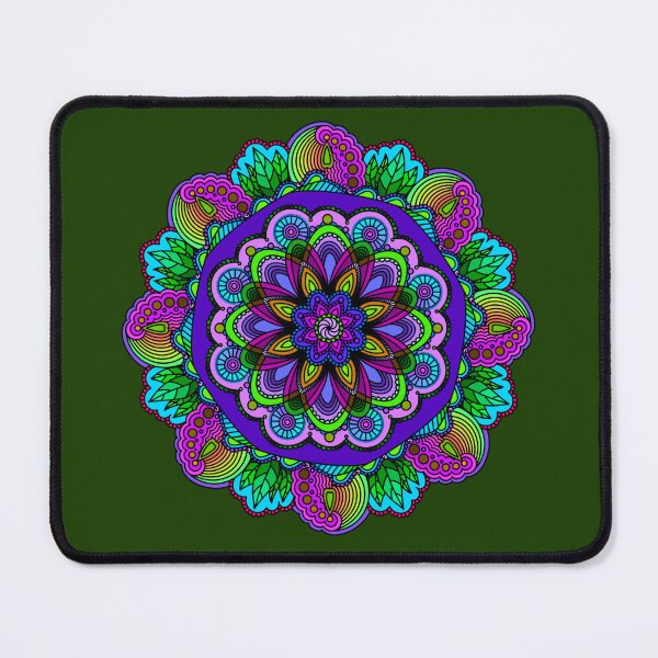 Item preview, Rainbow Gradient Mandala designed and sold by Wonderspell Studio.