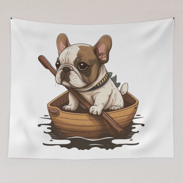 Item preview, Frenchie the Boat Rower French Bulldog  designed and sold by PetsEnough.