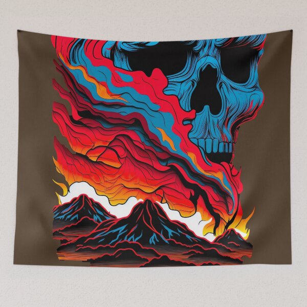 Item preview, Skull From The Smoke designed and sold by GenerationGems.