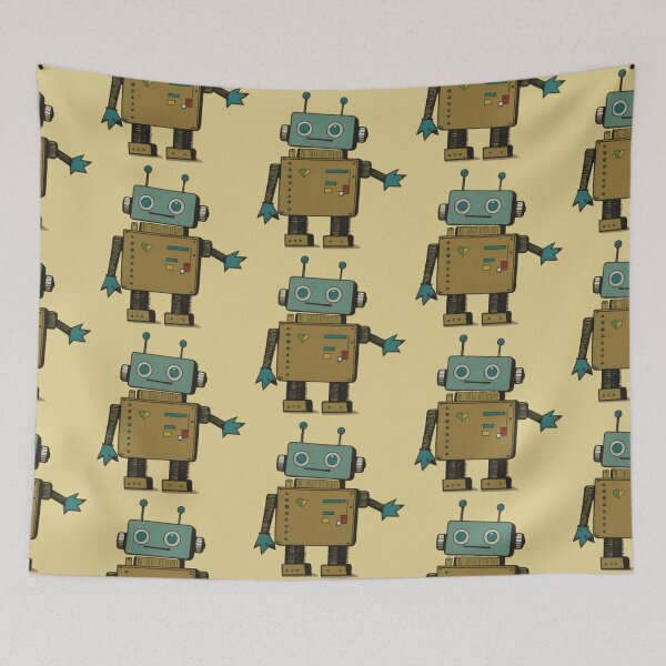 Item preview, Old School Robot designed and sold by CosyDesign.