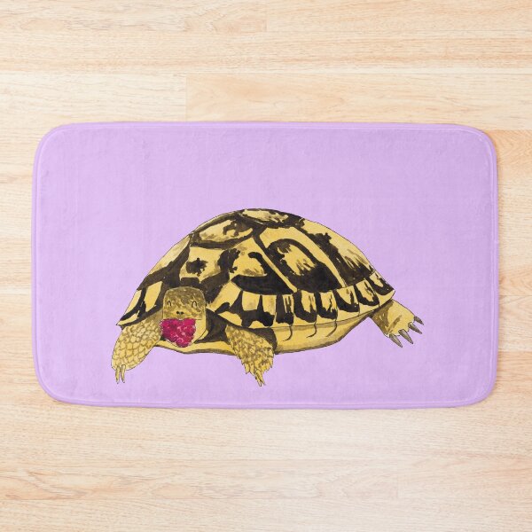 Item preview, Tortoise Turtle Eating Raspberry Watercolour Light designed and sold by Nicky Rollings.
