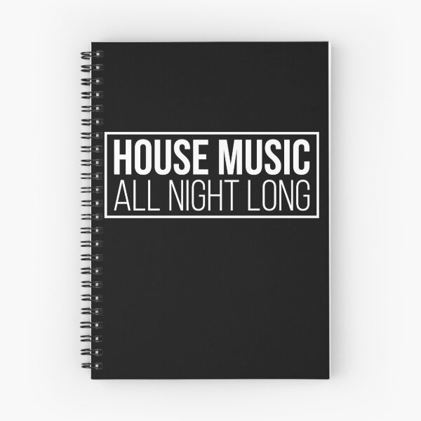 Item preview, House Music All Night Long Stylish EDM DJ designed and sold by mBshirts.