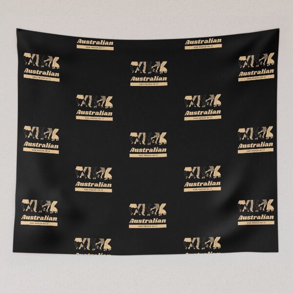 Item preview, "Australian and proud of it" - Typography Design  designed and sold by RM-Journey.