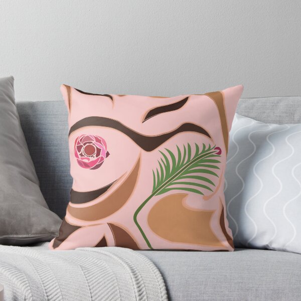 Item preview, Abstract body of a woman with flowers and plants designed and sold by uliklo.