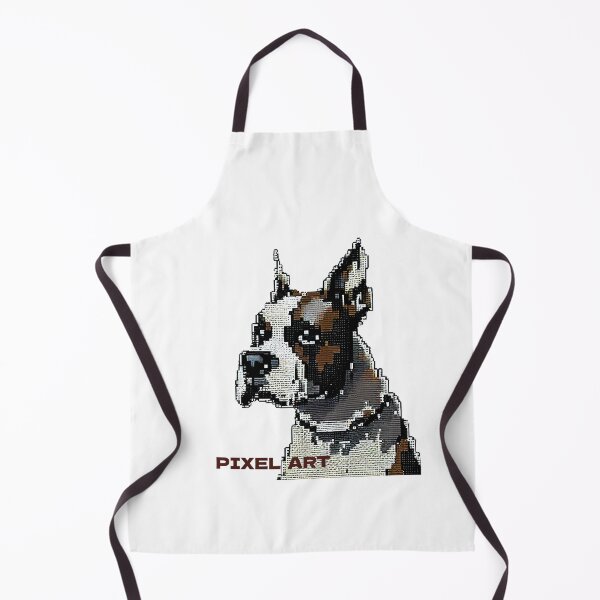 Item preview, Pixel Art Dog with funny cute decorative dog for dog lovers designed and sold by RSDESIGNSteam.