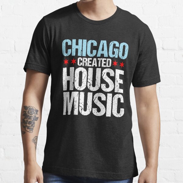 Chicago House Music Design Bulls - Chicago House - T-Shirt