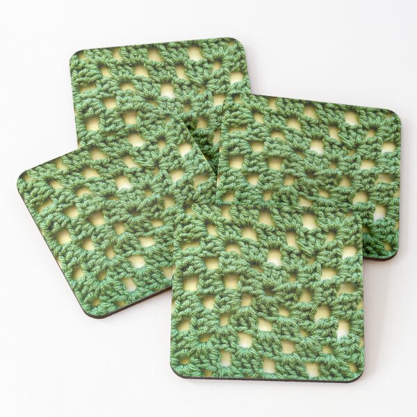 Item preview, Crochet Yarn Granny Square  designed and sold by softbluehum.