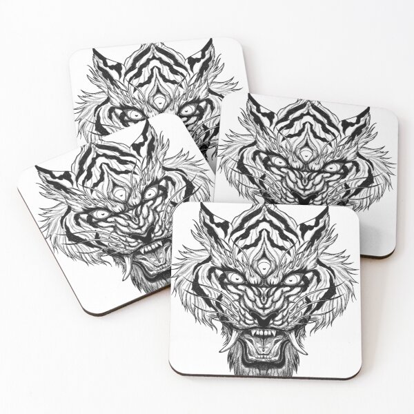 Item preview, The three eyes tigre designed and sold by LonelyMish.