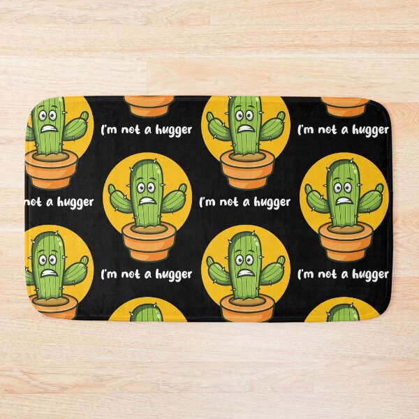 Item preview, Not a hugger cactus (on dark colors) designed and sold by messy-nessie.