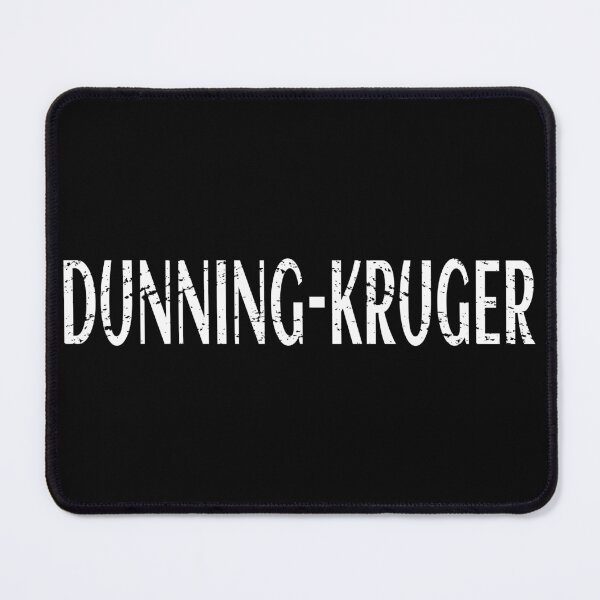 Item preview, Dunning-Kruger effect designed and sold by jdtees.