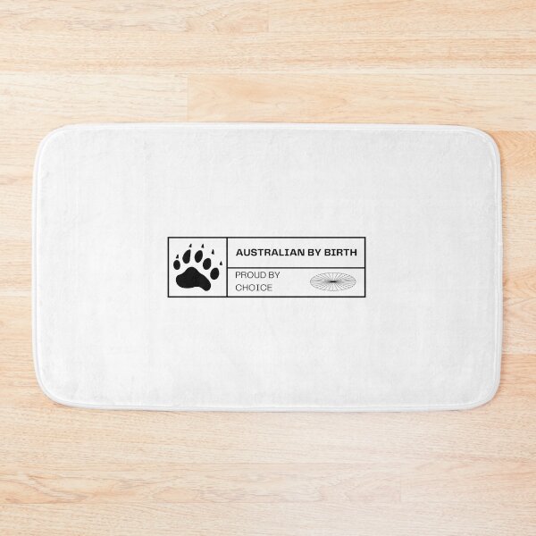 Item preview, "Australian by birth, proud by choice" - Typography Design  designed and sold by RM-Journey.