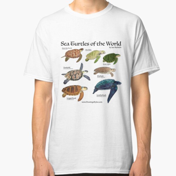 Sea Turtles of the World Classic T-Shirt