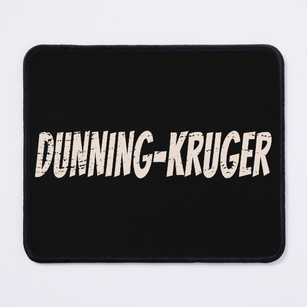 Item preview, Dunning-Kruger effect designed and sold by jdtees.