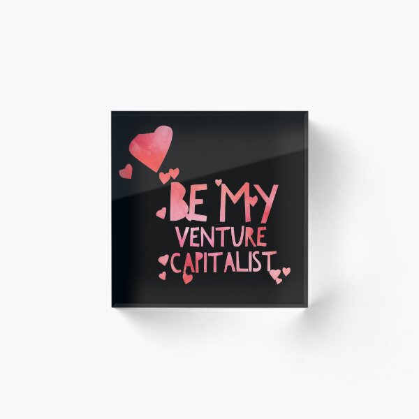 Be My Venture Capitalist Black Entrepreneur Acrylic Block