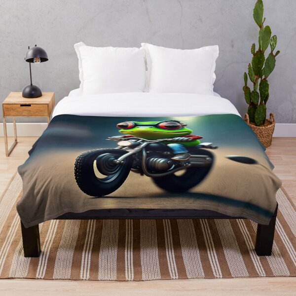 Artikelvorschau, Crazy Frog Motorrad fahren entworfen und verkauft von ChibiMavis.