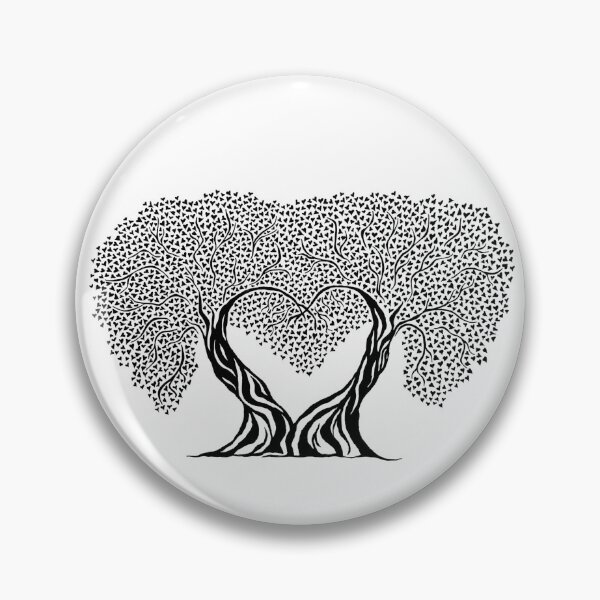 Item preview, Growing Love | Tree of Hearts Design designed and sold by Monochromatics by Corie Mae Dark.