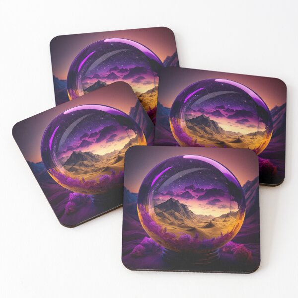 Artikelvorschau, Fantasy Landscape Art, Purple Galaxy entworfen und verkauft von Fantasy Masterpiece.