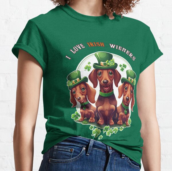 Crazy Dog T-Shirts Calcetines divertidos para mujer, diseño de trébol,  estilo irlandés, para el día de San Patricio, Verde