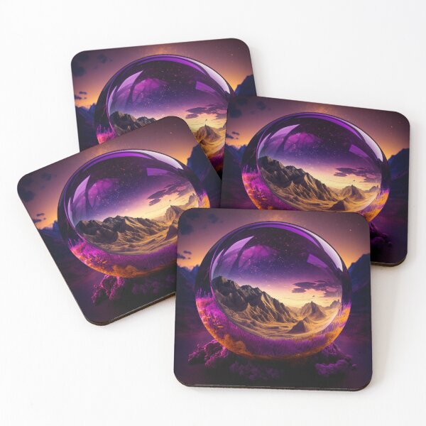 Artikelvorschau, Fantasy Landscape Art, Indigo Galaxy entworfen und verkauft von Fantasy Masterpiece.