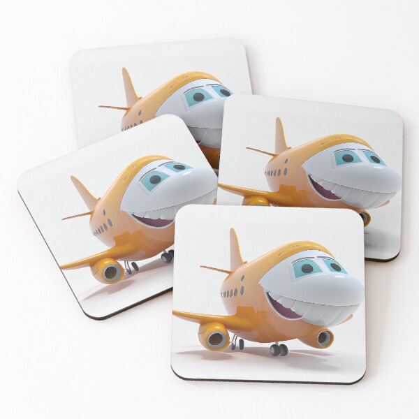 Item preview, Cartoon smiling airplane designed and sold by mybestpicture.