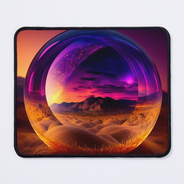 Item preview, Fantasy Landscape Art, Nuclear Sunset designed and sold by Fantasy Masterpiece.