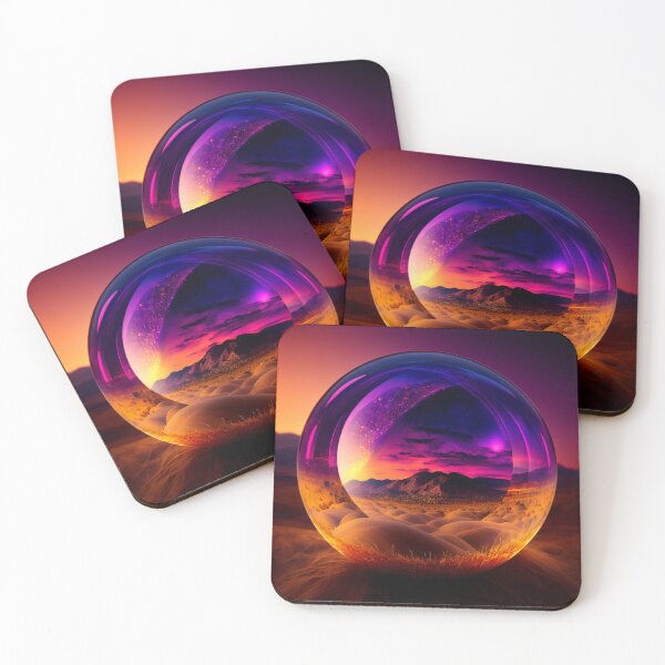 Item preview, Fantasy Landscape Art, Nuclear Sunset designed and sold by Fantasy Masterpiece.