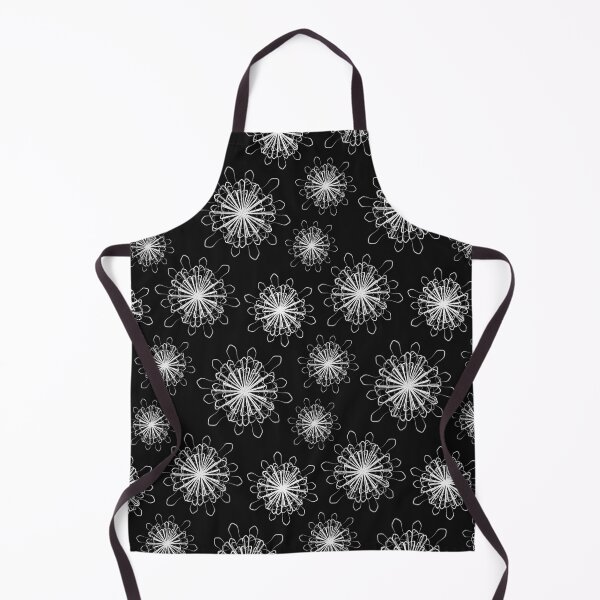 Item preview, Crystal Flowers - Black and White designed and sold by Timeknights.