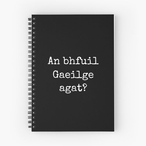 Item preview, An Bhfuil Gaeilge Agat Irish Language  designed and sold by Irishprints.
