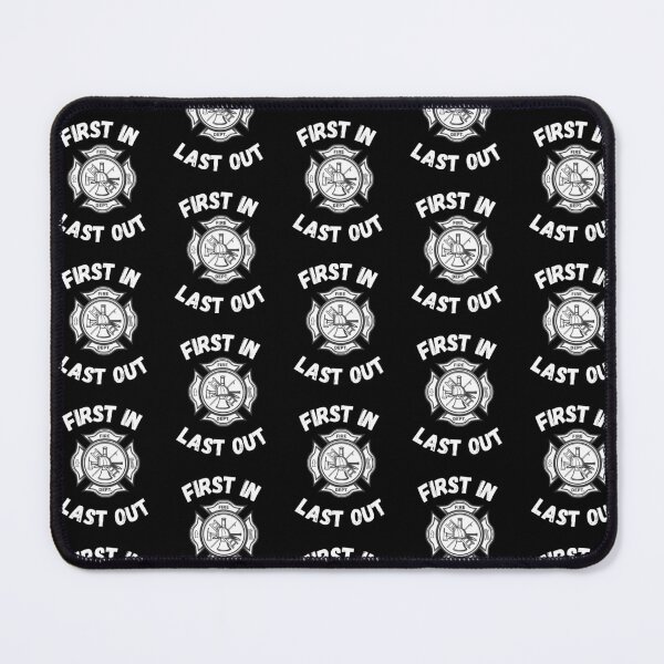 Item preview, First In Last Out, Firefighter, Fireman, Hero, Heroes, Fire Department, Firemen, Firefighter Love, Proud Firefighter, Firefighter Super Hero, Firefighter Husband, Firefighter Boyfriend designed and sold by CreativeBuys.