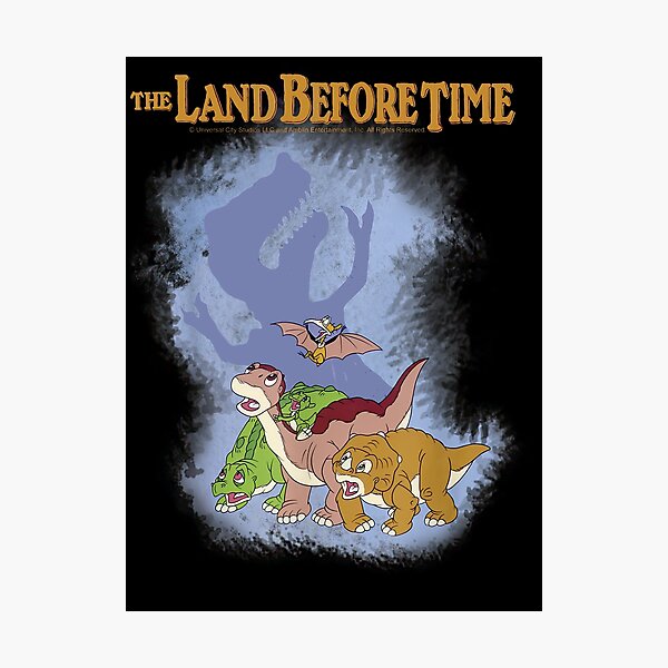 Item preview, The Land Before Time Sharptooth Shadow designed and sold by AntonettaKunze.