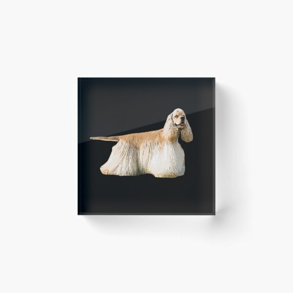 Item preview, Cocker Spaniel Americano Golden Beauty designed and sold by ElegantCat.