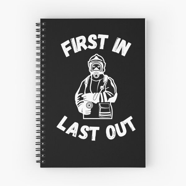 Item preview, First In Last Out, Firefighter, Fireman, Hero, Heroes, Fire Department, Firemen, Firefighter Love, Proud Firefighter, Firefighter Super Hero, Firefighter Husband, Firefighter Boyfriend designed and sold by CreativeBuys.